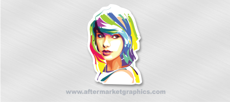 Taylor Swift Mosaic Sticker